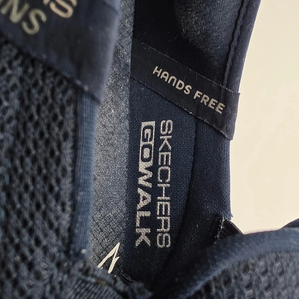 Skechers Shoes Mens 10 GoWalk Arch Fit Slip-Ins Navy Walk Hands-Free 216259